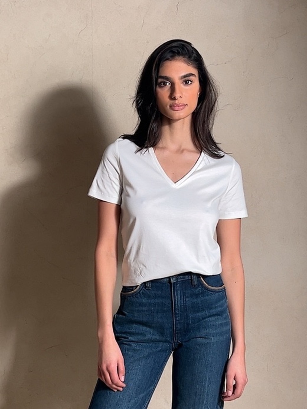 Banana Republic Luxe Touch V-Neck T-Shirt